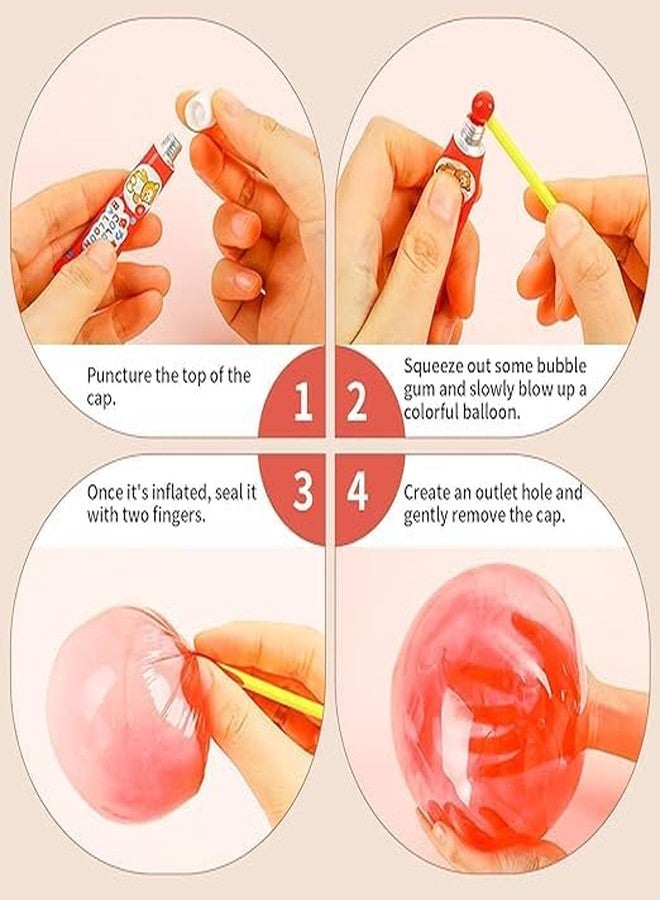 LittleLovik Bubble Balloon Making Glue (Pack of 3 Tubes), Colorful Bubble Blowing Toy, Bubbles Crafting Outdoor Toy for Kids (Multicolor). - Image 3